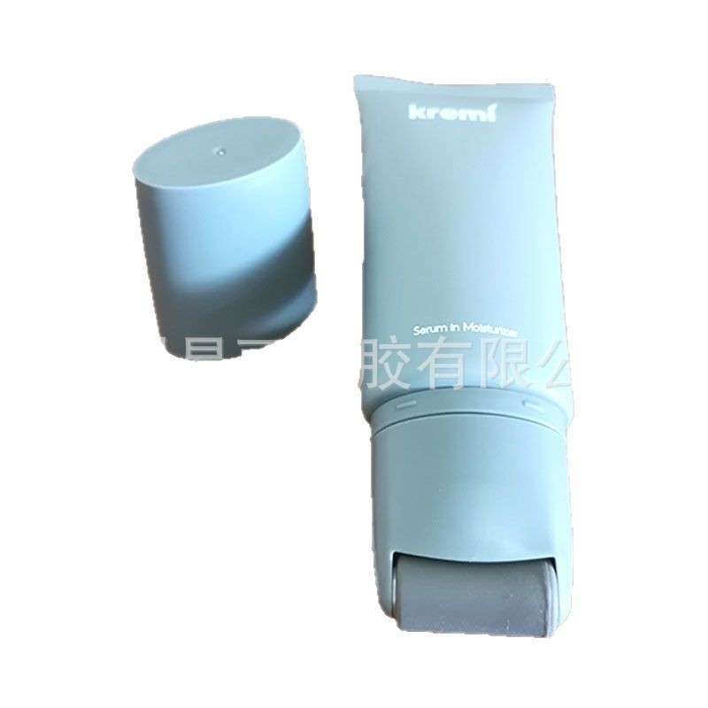 定制化妆品软管 单滚轮化妆品按软摩管包材 颈霜按摩霜PE塑料软管图5