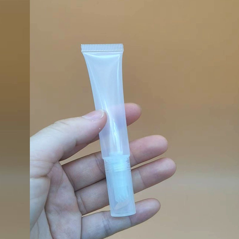 定制15g斜面硅胶头唇彩软管 彩妆啫喱唇釉软管护肤品包材分装软管图2