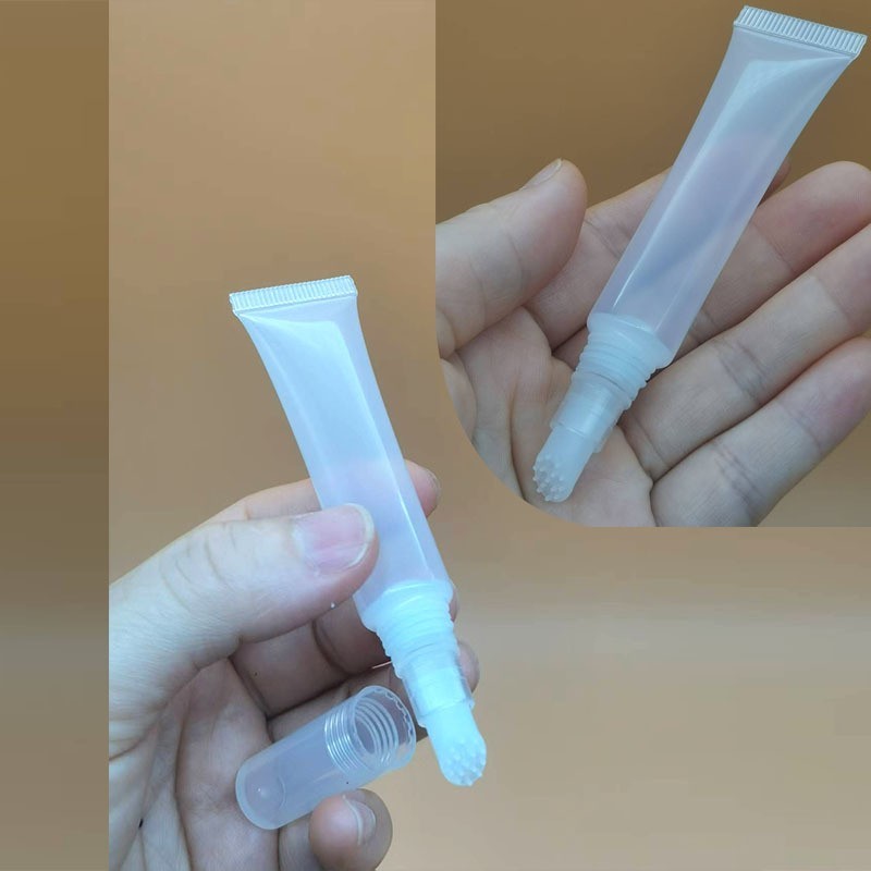 定制15g斜面硅胶头唇彩软管 彩妆啫喱唇釉软管护肤品包材分装软管图3