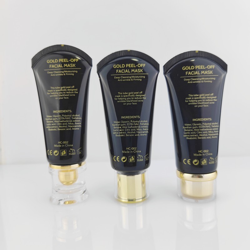 60g化妆品软管包装60ml化妆品软管包装双层pe软管亚克力盖子包装图2