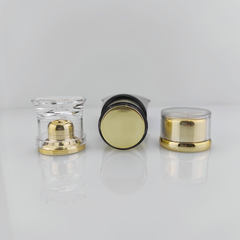 60g化妆品软管包装60ml化妆品软管包装双层pe软管亚克力盖子包装图3