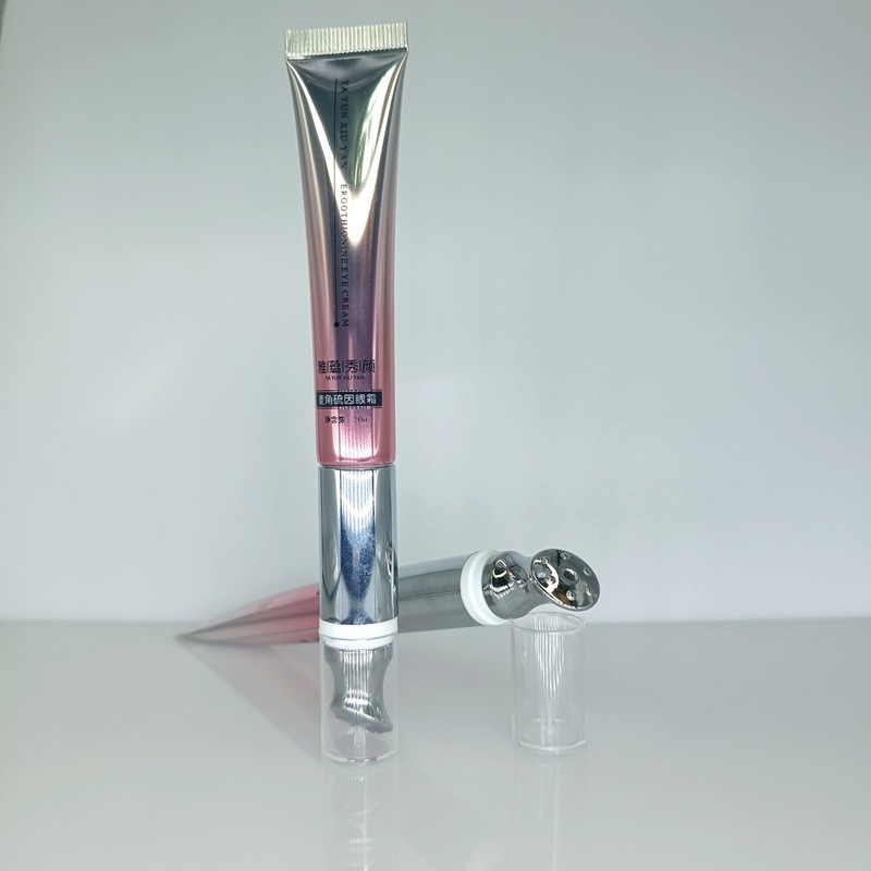 无极电动眼霜管20ml 按摩头眼霜包材震动眼霜头电动按摩软管包装图2