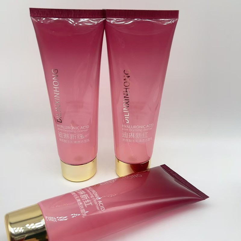 100ml洗面奶粉底液化妆品软管护手霜面霜药膏PE材质塑料空管图4