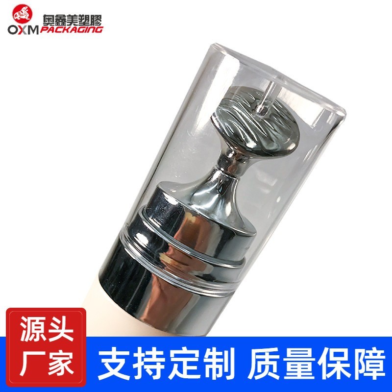 定制高档奢华斜口按摩陶瓷头 眼霜软管30克包材 精华乳液包装图3