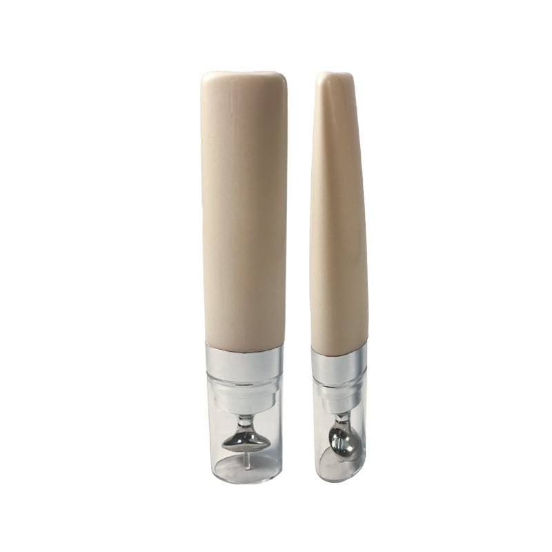 定制高档奢华斜口按摩陶瓷头 眼霜软管30克包材 精华乳液包装图5