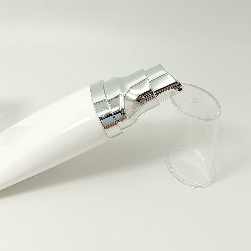 定制 30ml 空白防晒霜BB隔离按压泵头管瓶化妆品软管包装图2