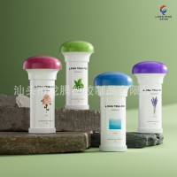 50g止汗露真空瓶包材pp旋转卡扣式去味啫喱香体露止汗露塑料包材