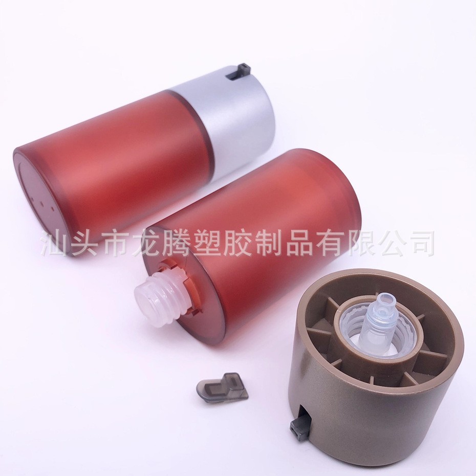 50ml男士真空泵头瓶乳液瓶按压真空泵塑料瓶化妆品瓶罐包材图4