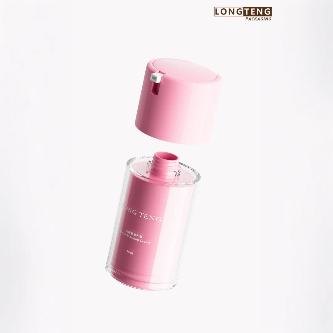 按压瓶防晒精华乳真空分装瓶按压式洗面奶素颜乳霜护肤套装包材图2