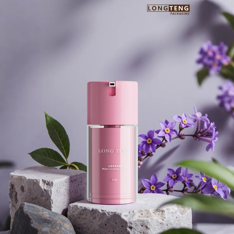 按压瓶防晒精华乳真空分装瓶按压式洗面奶素颜乳霜护肤套装包材图3