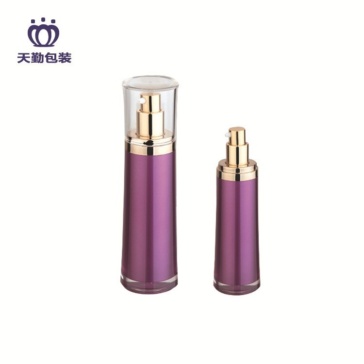 60ml120ml亚克力粉底身体精华乳液喷雾按压真空化妆瓶子30ml包材图3