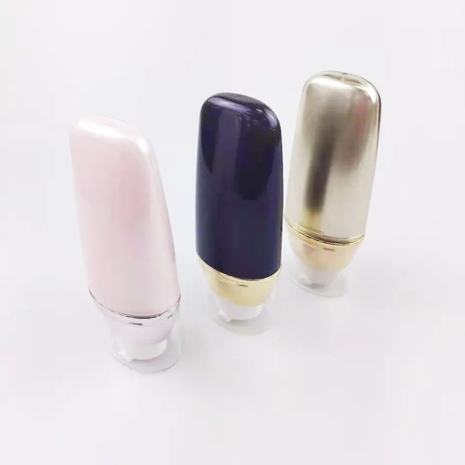 护肤品化妆品软管 防晒隔离霜BB霜乳液分装瓶塑料包材现货亚克力图2