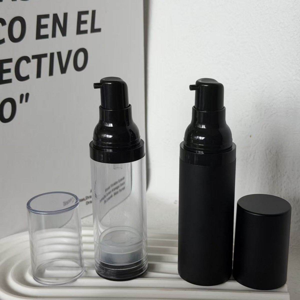 真空瓶15ml化妆品分装瓶30ml 乳液真空瓶 按压喷雾瓶