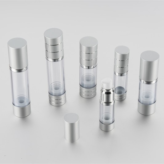 AS 真空乳液瓶 氧化铝盖子 15ml 30ml 旅行分装瓶图3