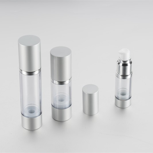 AS 真空乳液瓶 氧化铝盖子 15ml 30ml 旅行分装瓶图2