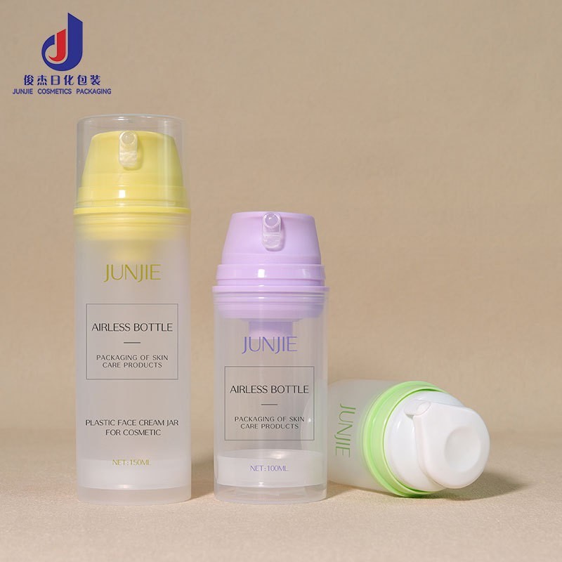 大容量高级感PP真空瓶30/100/200ml化妆品分装瓶乳液按压瓶包材图3