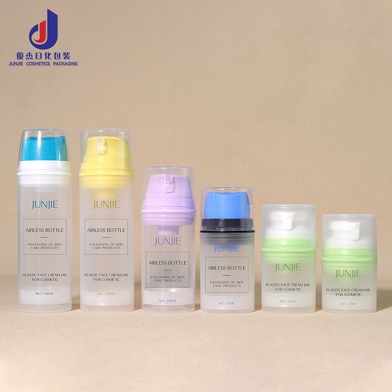 大容量高级感PP真空瓶30/100/200ml化妆品分装瓶乳液按压瓶包材图2