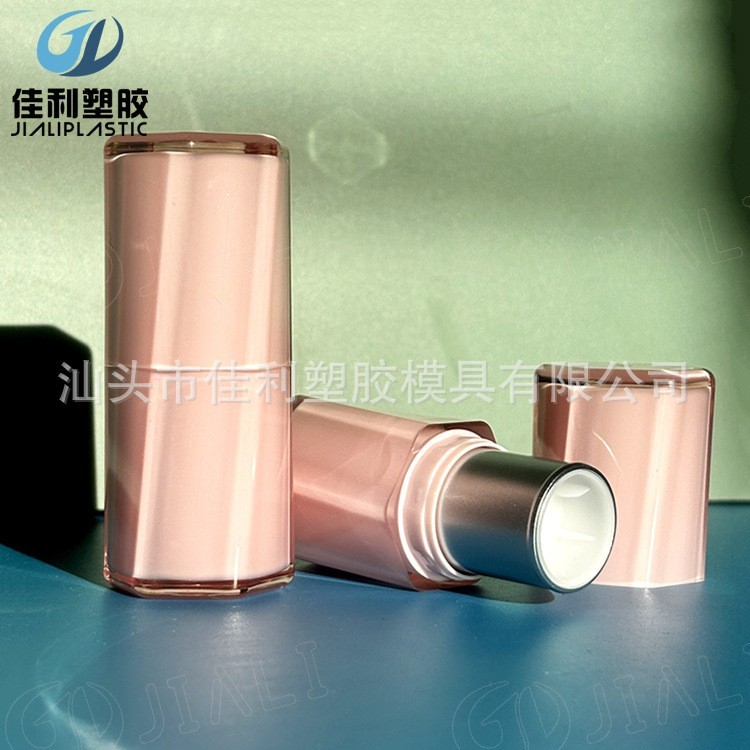 6六角腮红膏管双色定制修容高光遮瑕膏口红管6g香体防晒唇膏包材图2