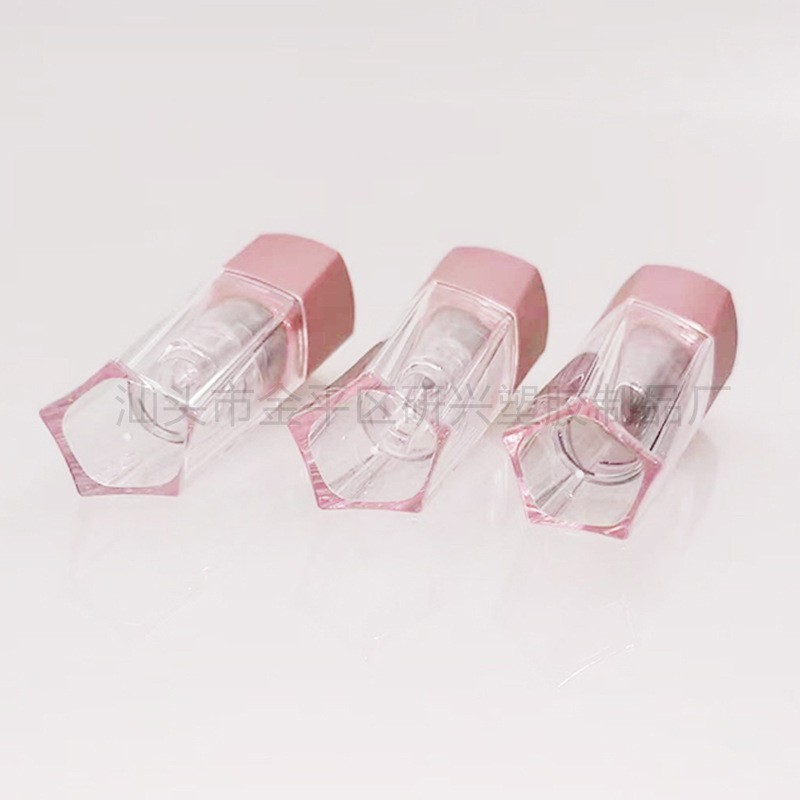 唇膏空管多边形口红化妆品包材全透明唇膏管彩妆空管图2