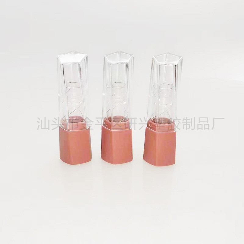唇膏空管多边形口红化妆品包材全透明唇膏管彩妆空管图4