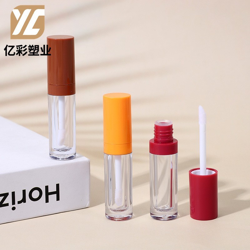 3.25ml唇釉管塑料瓶空管 圆形唇彩管化妆品包装管分装瓶包材