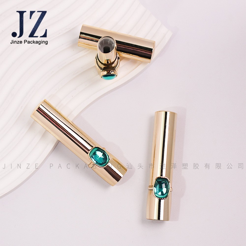 厂家定制 圆形 带钻 口红管 唇膏管 斜口11.1mm 塑料 空管 包材图3