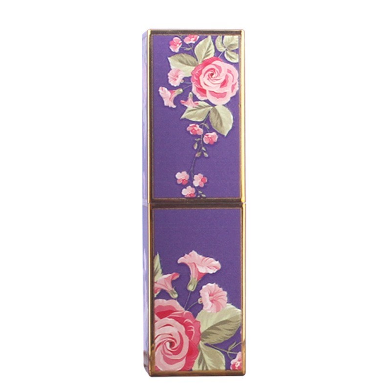 方形口红管空管 复古中国风唇彩管包装diy浮雕磁扣口红管图5