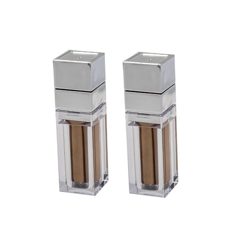 口红唇膏管空管透明厚底方管唇彩管按压卡扣5克塑料包材磁吸图5