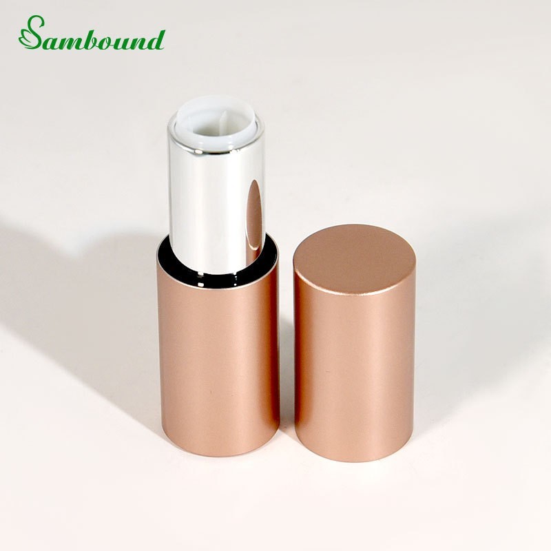 5ml磁吸口红管空管包材铝管大牌同款电镀玫瑰金厂家唇膏管图3