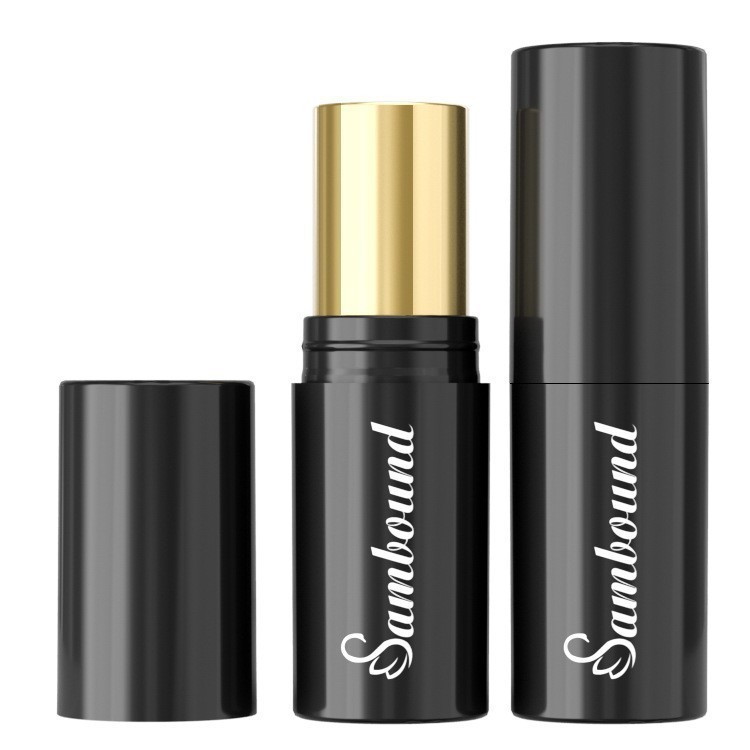 定制迷你口红管1.9Ml小样空管黑色圆形高颜值唇膏管包材