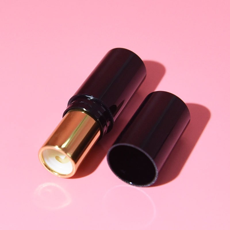 定制迷你口红管1.9Ml小样空管黑色圆形高颜值唇膏管包材图4