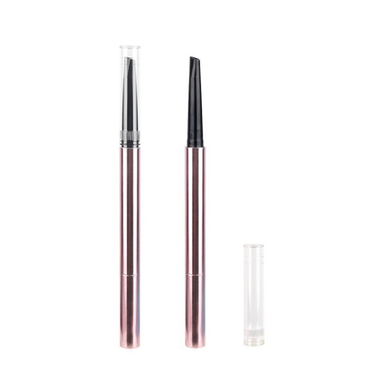 自动旋转双头眉笔包装 带眉刷四方头眉笔管 化妆品彩妆包材图5