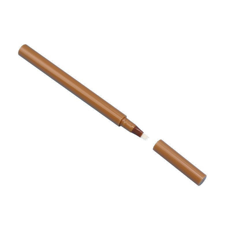 黑色纤维头眼线笔包材 四叉笔头液体眉笔圆管空管图5