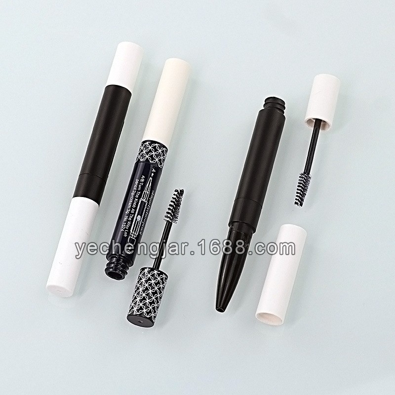 2合1双头眉笔染眉膏霜塑壳包材2g+3g唇线笔管唇釉水睫毛空管EX-2图5