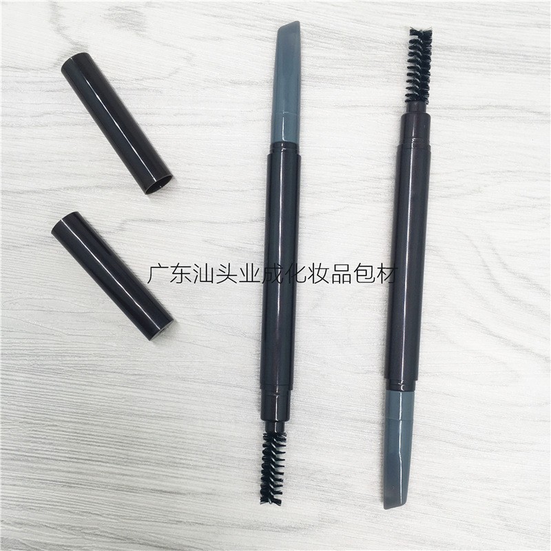 0.3g三角眉粉内芯咖啡色眉笔壳包材 双头带眉刷彩妆包装厂家品质图4