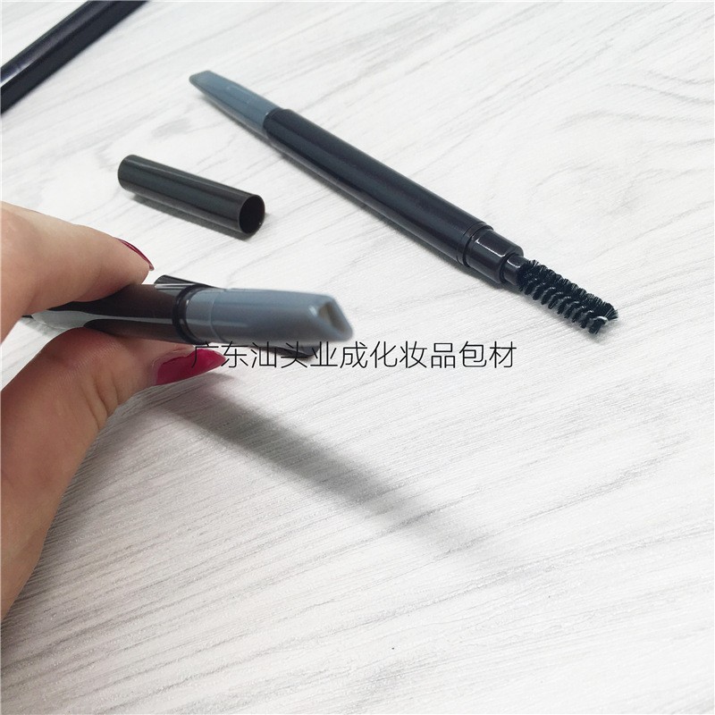 0.3g三角眉粉内芯咖啡色眉笔壳包材 双头带眉刷彩妆包装厂家品质图5