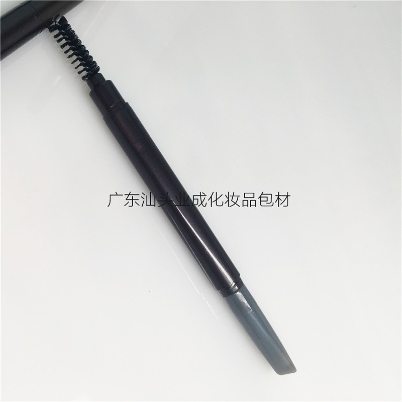 0.3g三角眉粉内芯咖啡色眉笔壳包材 双头带眉刷彩妆包装厂家品质图3