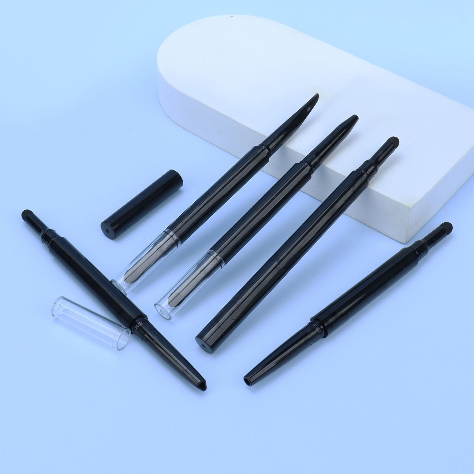 旋转双头眉笔包装 眉笔管 化妆品彩妆包材图2