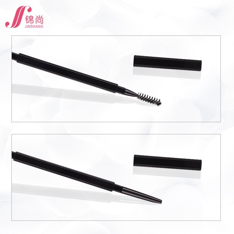 小金条 小方管极细双头自动旋转眉笔 眉笔|毛刷|眉笔包图4