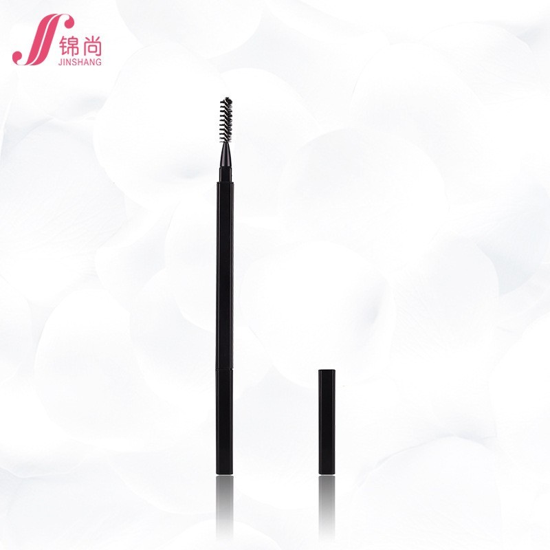 小金条 小方管极细双头自动旋转眉笔 眉笔|毛刷|眉笔包图5