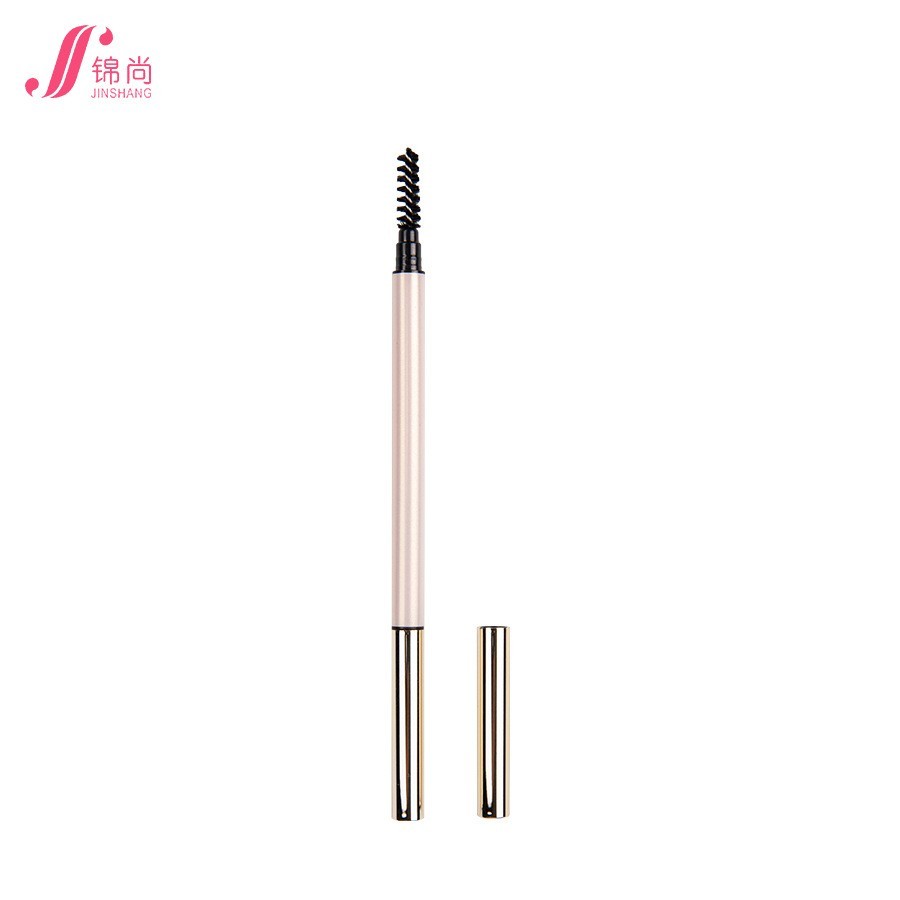 化妆品眉笔包材|眉笔刷 1.5mm极细双头自动旋转眉笔图5