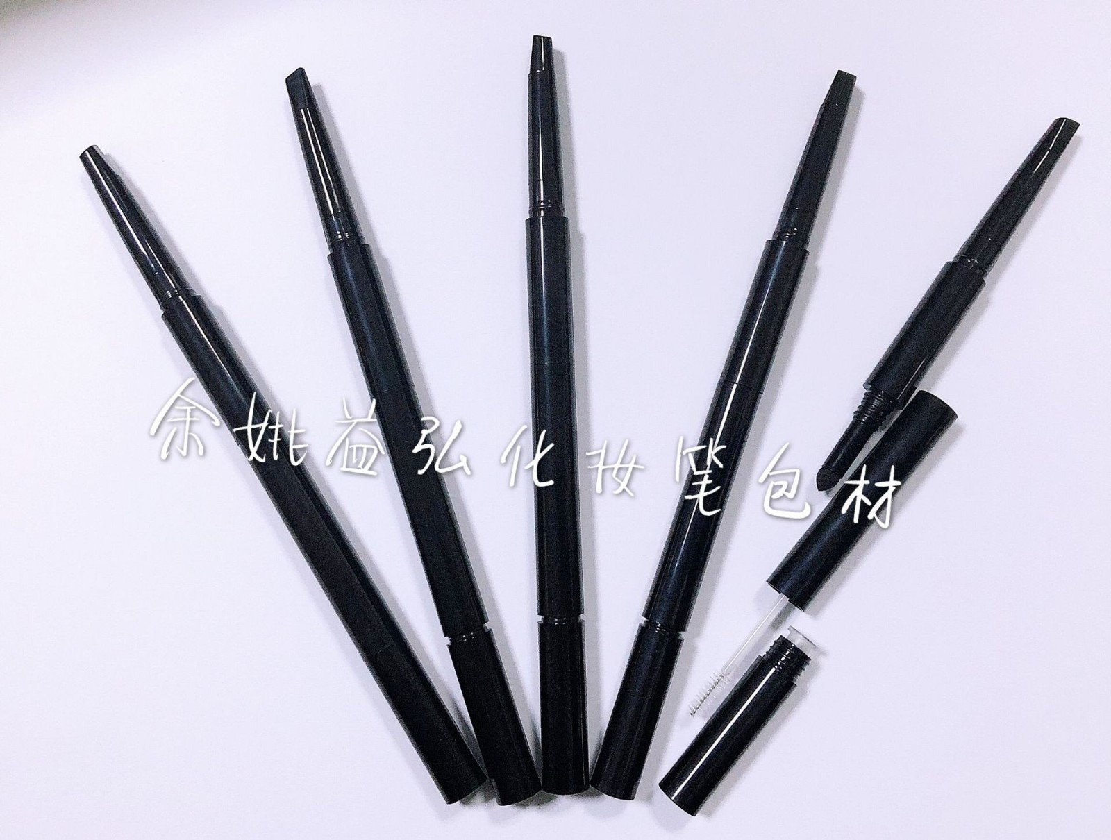 三合一 眉笔眉粉染眉膏眉胶眉毛雨衣包材 带气密图3