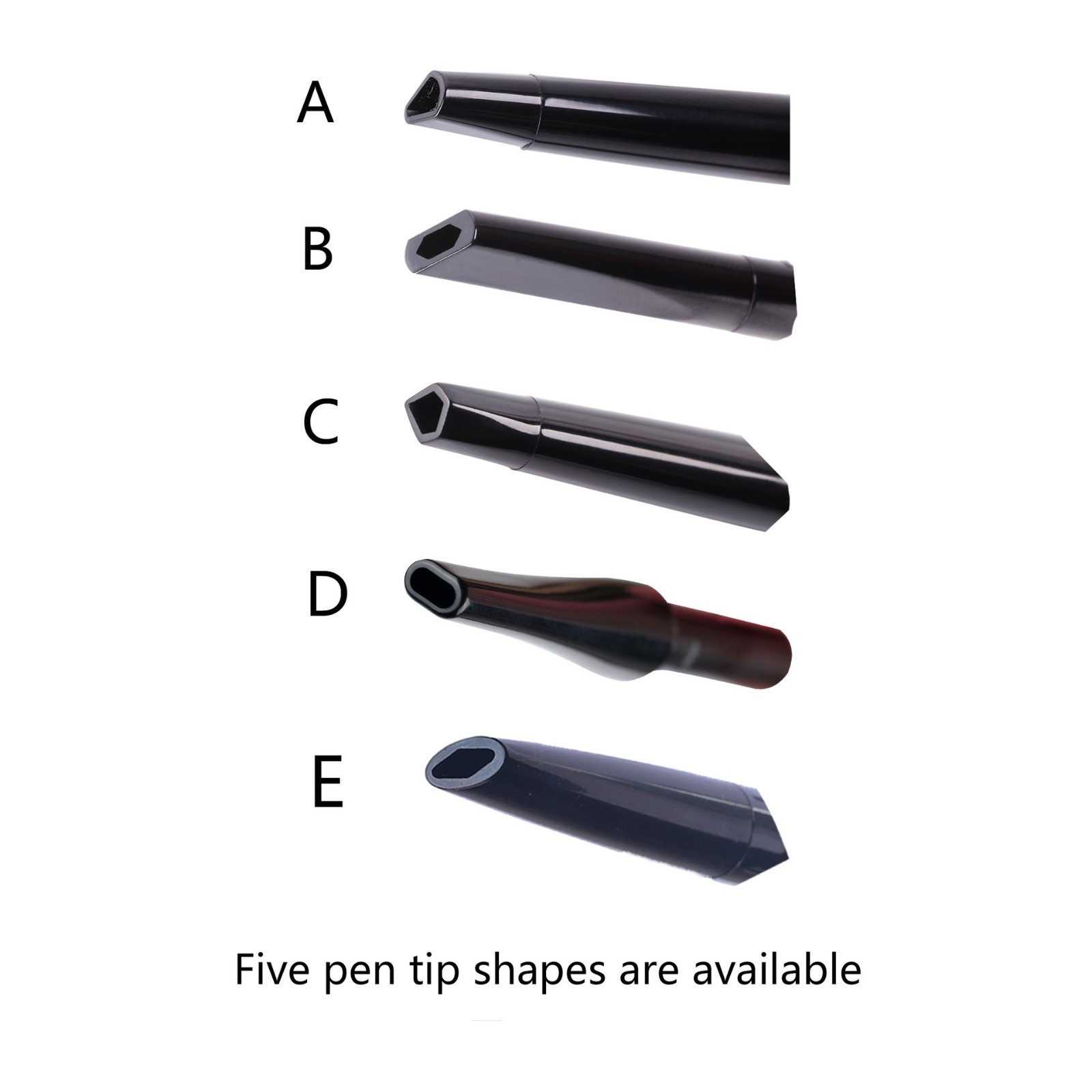 双头三角眉笔带眉刷 笔头可换 超优惠塑料笔壳包材图4