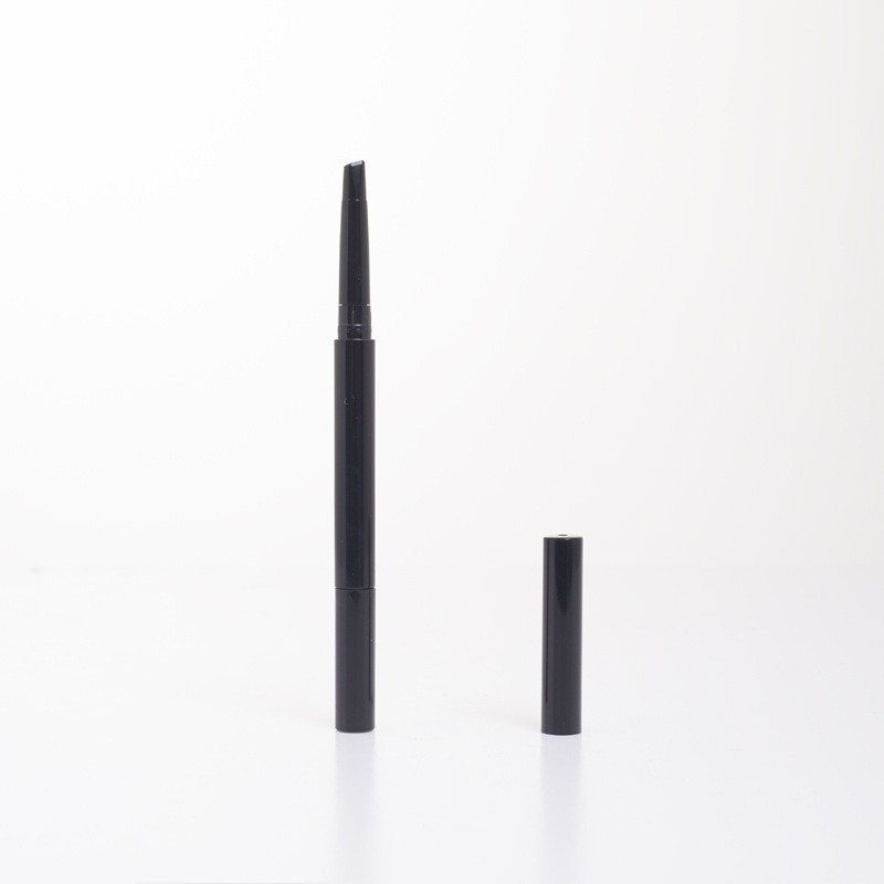 注塑双头二合一旋转眉笔包材 眉笔空管美妆包材工厂图4