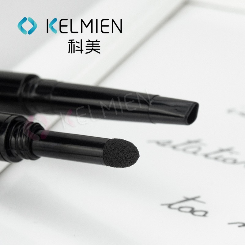 双头撞色旋转眉笔管包材带眉刷 彩妆包材源头工厂图5