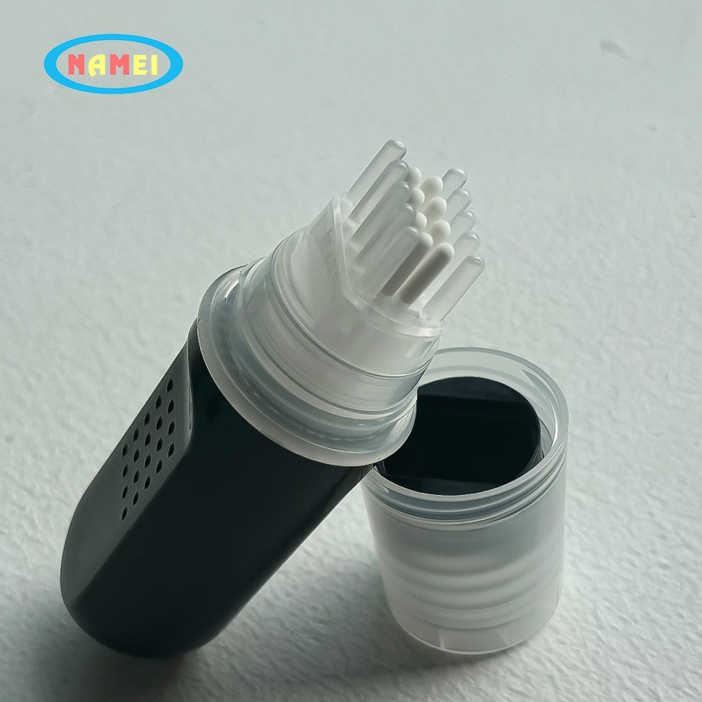 进口棉棒高气密染发瓶染发棒包装美容美发塑料瓶染发美发笔包材