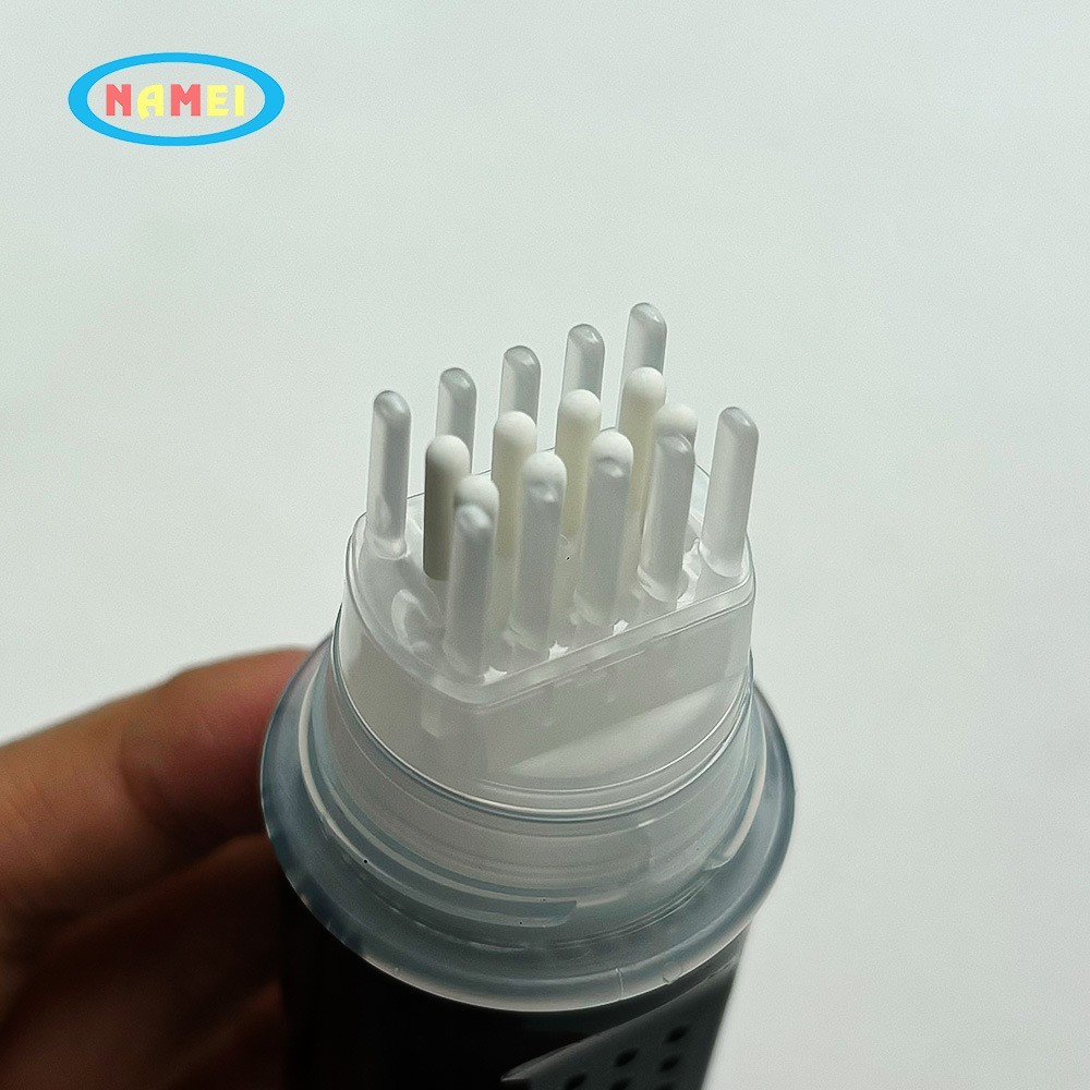 进口棉棒高气密染发瓶染发棒包装美容美发塑料瓶染发美发笔包材图4