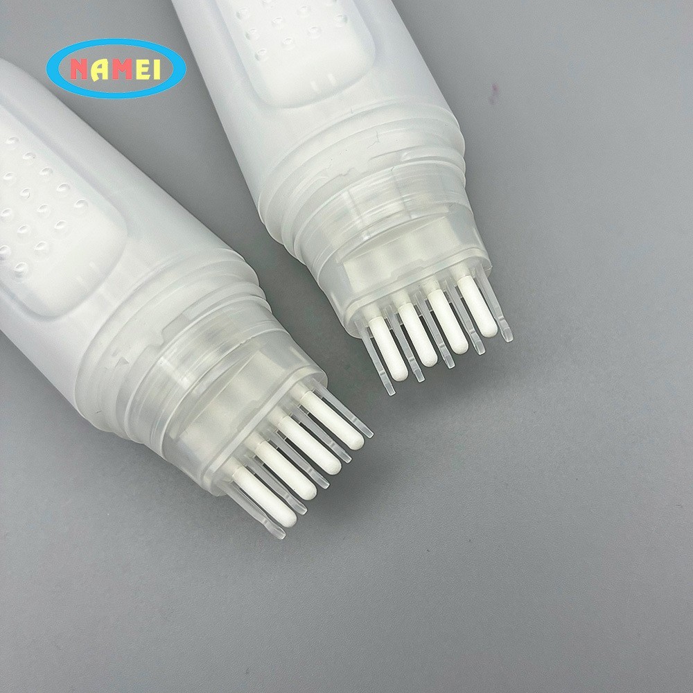 高气密20ml液体美发棒美发笔包材自带梳齿梳染同步染发棒空包材图4