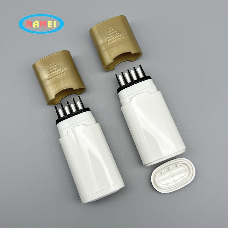 高气密染发瓶9ml梳子瓶一体式 塑料染发棒美容美发塑料瓶染发包材图3