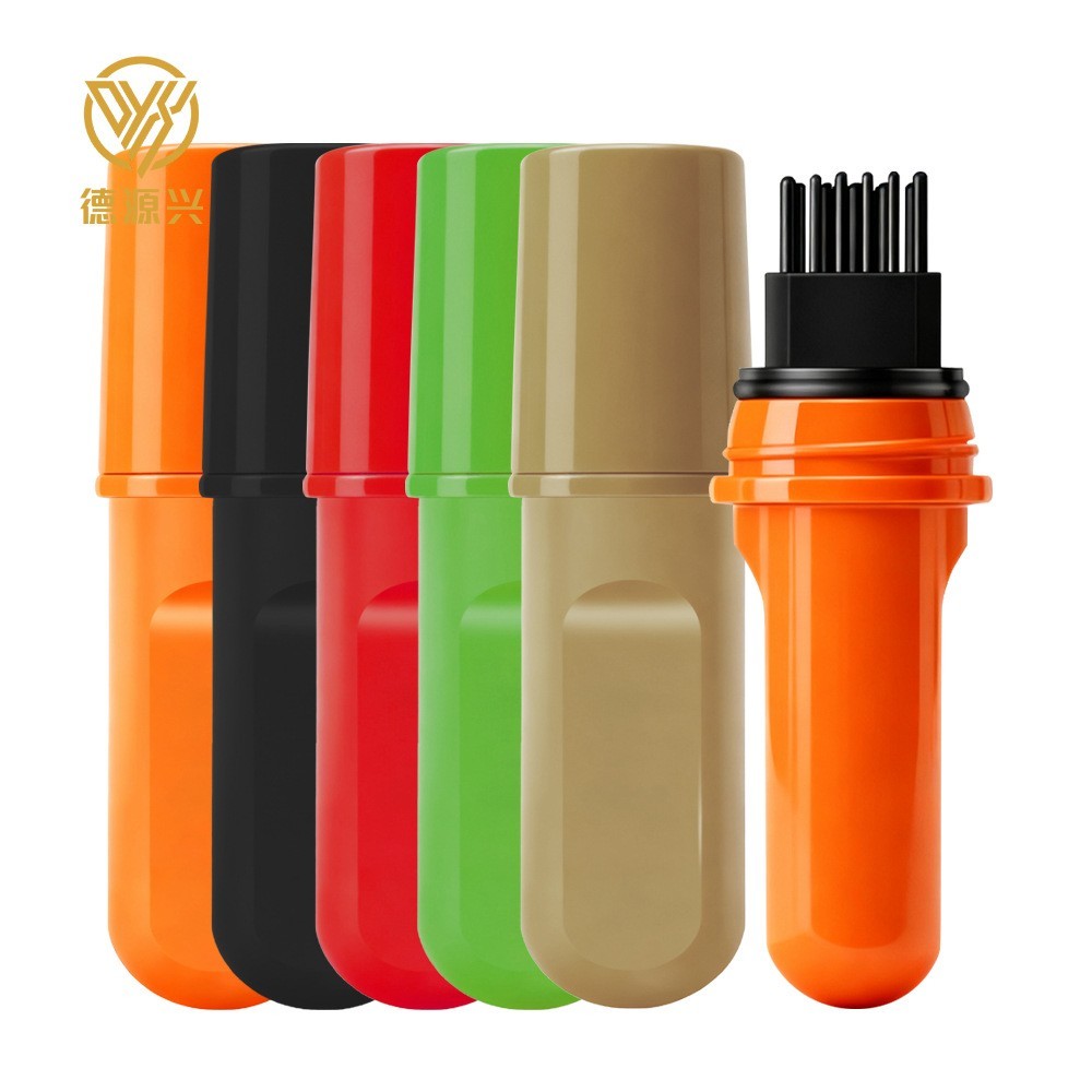 爆款带梳齿美发棒防水防汗批发一次性临时遮盖白发补色笔厂家包材